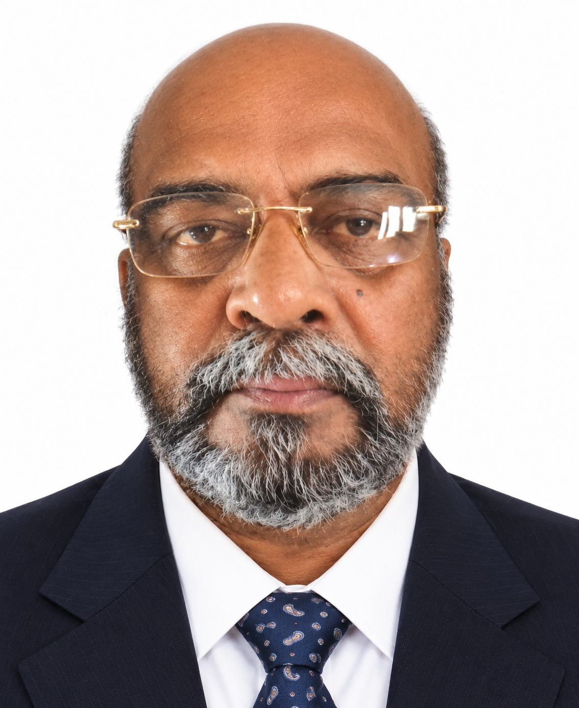 Portrait of Mahaveer Solanki